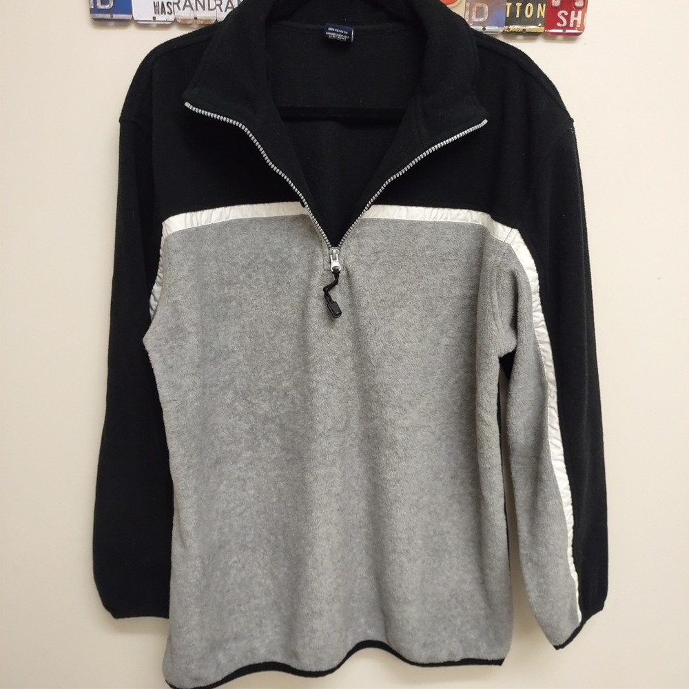 Architect Jean Company 1/4 zip Light Weight Fleece Pullover - Size Large